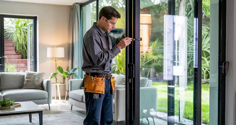 Sliding Door Jamb Lock Repair in Bloomingdale, FL